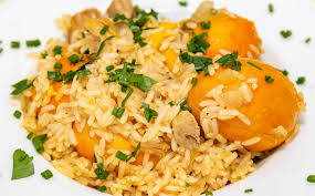 Arroz com Pequi.